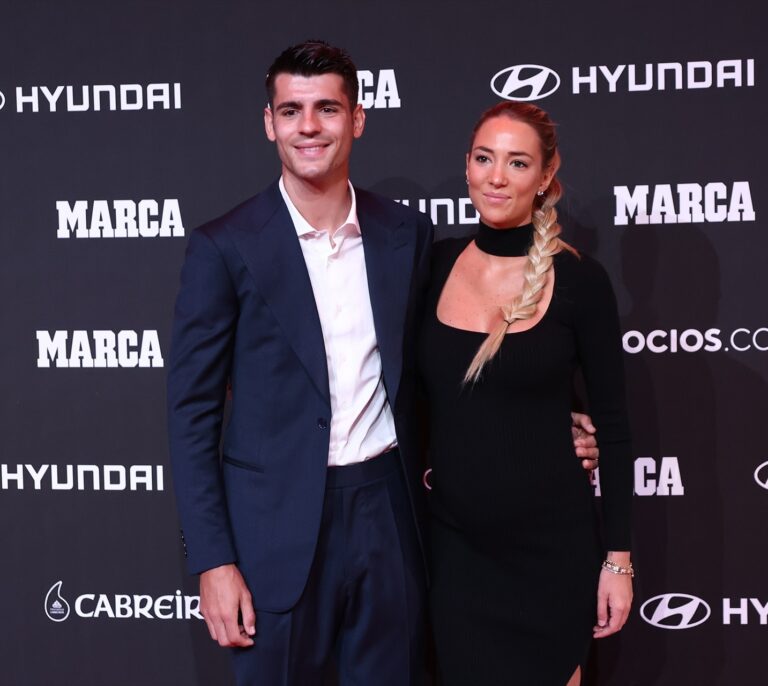 Alice Campello, en la UCI tras dar a luz a su hija con Álvaro Morata