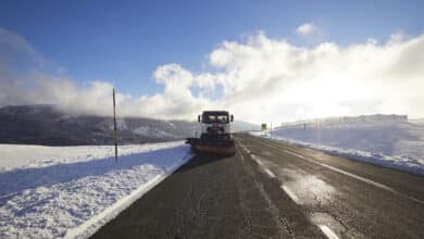 La borrasca Fien traerá el frío desde el domingo y pondrá a 15 provincias en alerta por nieve y viento