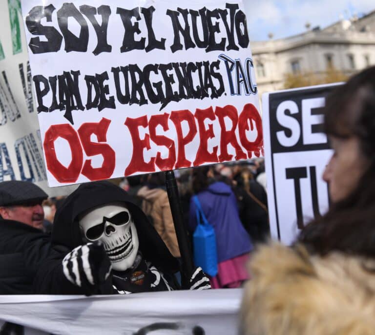 Los trabajadores de las urgencias extrahospitalarias de Madrid arrancan este lunes otras tres jornadas de huelga