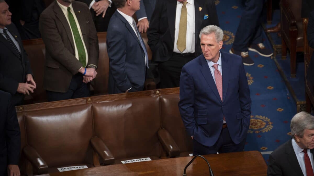 El líder republicano Kevin McCarthy.