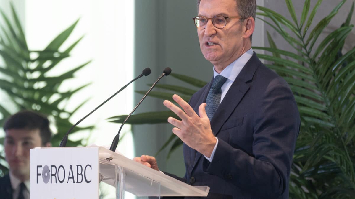 Alberto Núñez-Feijóo, presidente del PP.
