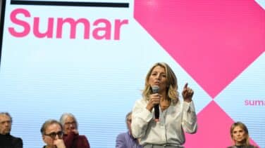 Díaz reivindica el papel de Sumar desde la "centralidad de lo social" frente a los que se limitan a la "esquina del tablero"