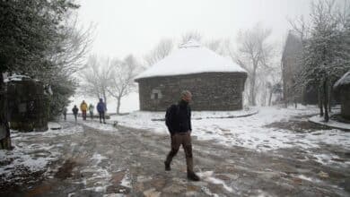 La borrasca Gérard pone a 40 provincias en aviso por nieve, lluvias y viento