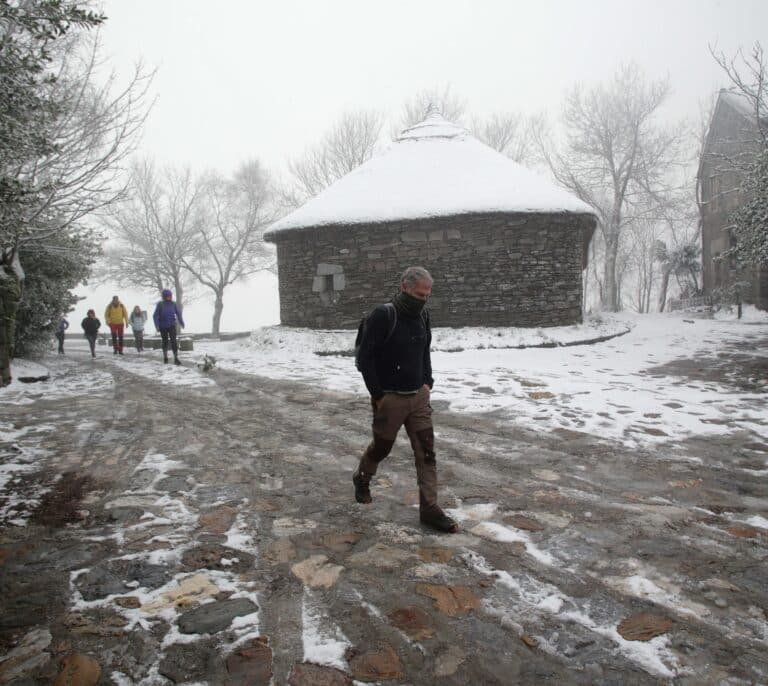 La borrasca Gérard pone a 40 provincias en aviso por nieve, lluvias y viento