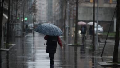 Las tormentas volverán hoy a España por la borrasca Nuria y las temperaturas máximas bajarán