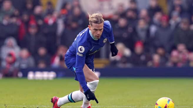 Uno de los fichajes estrella del mercado de invierno en la Premier, Mykhailo Mudryk, en su debut con el Chelsea Uno de los fichajes estrella del mercado de invierno en la Premier, Mykhailo Mudryk, en su debut con el Chelsea