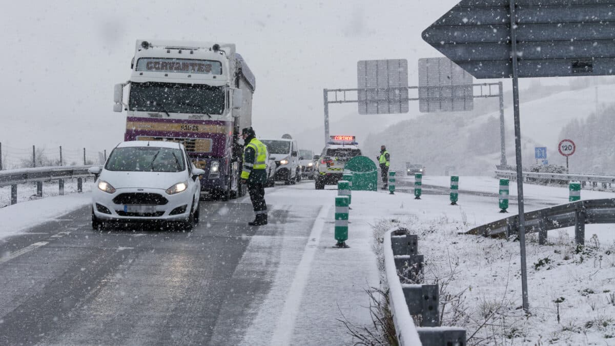 Vuelve la nieve a Galicia