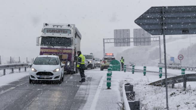 Snow returns to Galicia