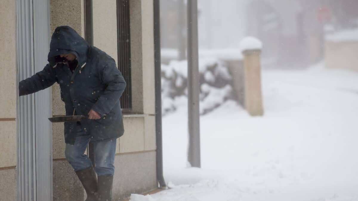 El tiempo que trae febrero: frío, nevadas abundantes y temperaturas más bajas de lo normal