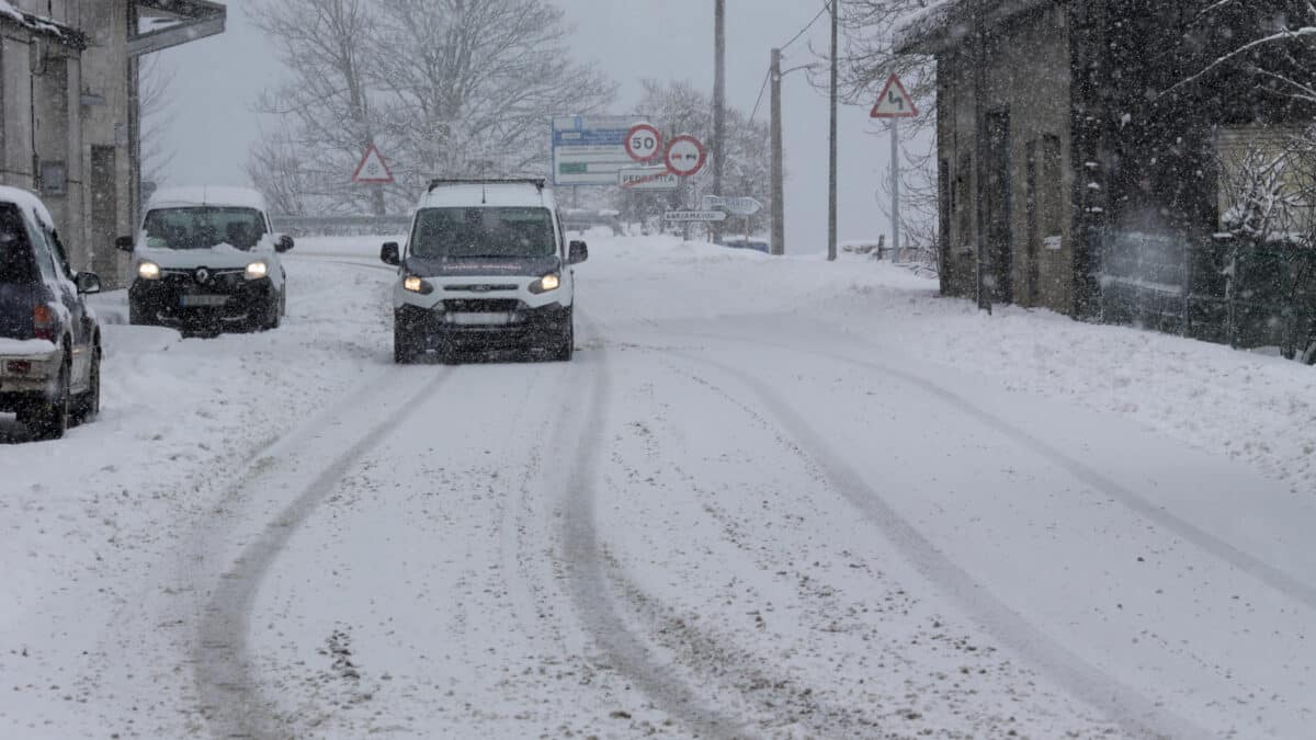 Vuelven las nevadas a Galicia