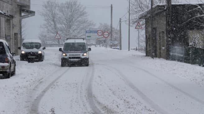 Vuelven las nevadas a Galicia