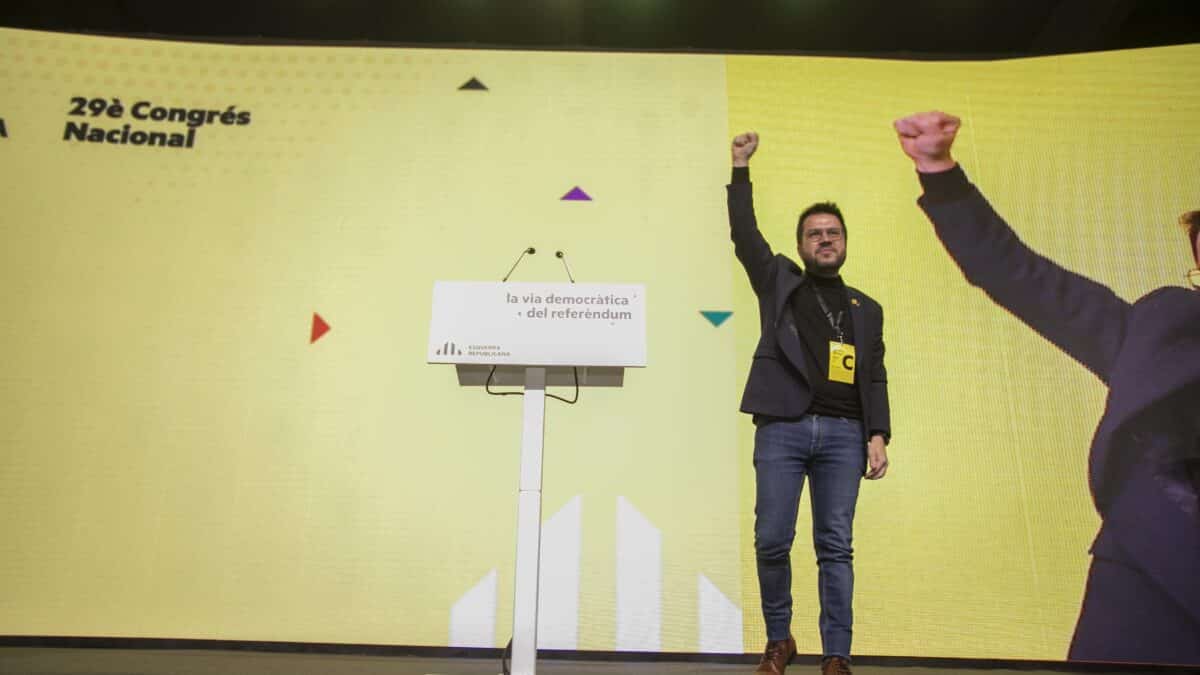 Aragonès reclama ante las bases de ERC un referéndum de independencia pactado y reconocido internacionalmente