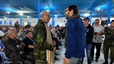 IU escenifica su lejanía con Sánchez en el Congreso del Polisario: "2022 fue un año vergonzoso"