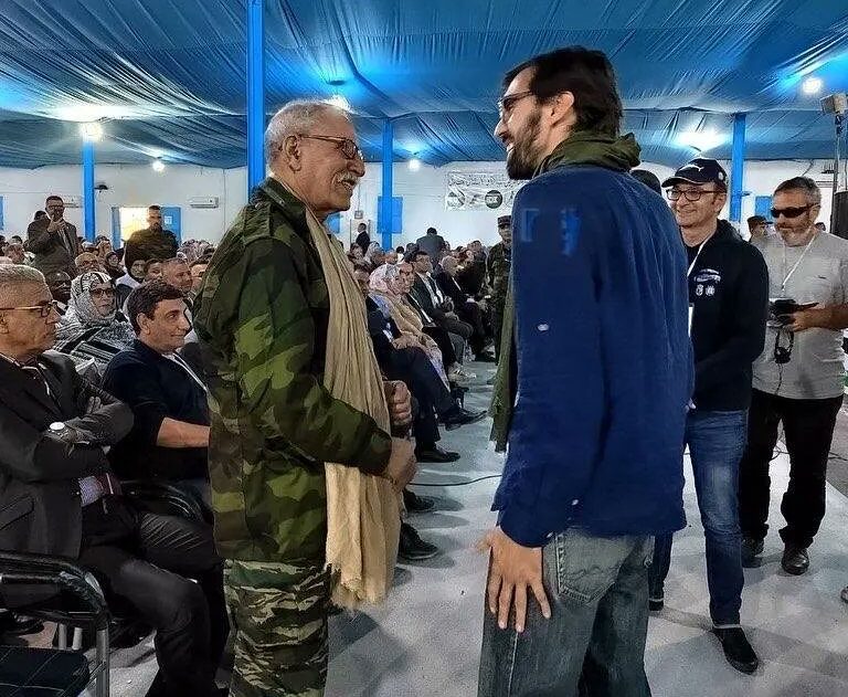 IU escenifica su lejanía con Sánchez en el Congreso del Polisario: "2022 fue un año vergonzoso"