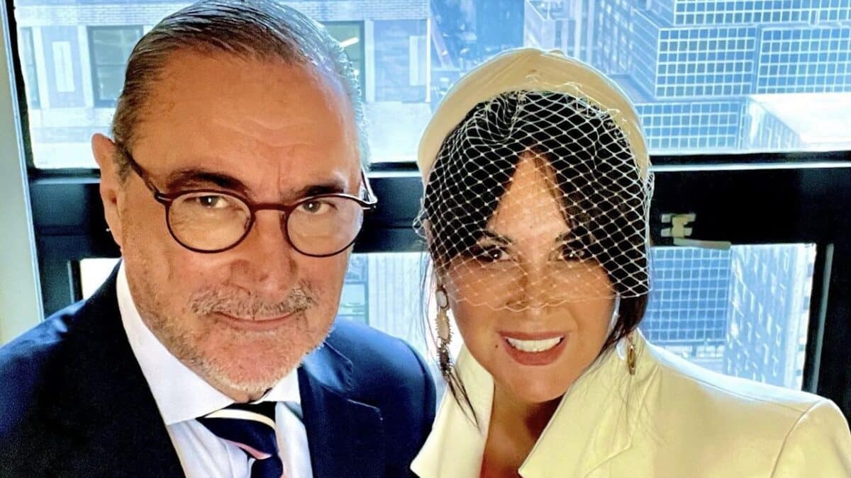 Carlos Herrera se casó en secreto con la periodista Pepa Gea en Nueva York el pasado Puente de la Constitución
