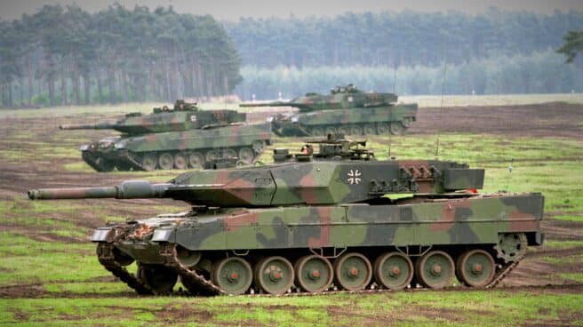 Leopard 2A5 del Bundeswehr Leopard 2A5 del Ejército alemán