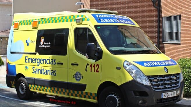 Ambulancia de Castilla y León.