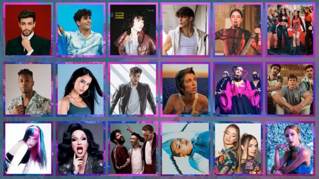 Concursantes del 'Benidorm Fest' Concursantes y favoritos del Benidorm Fest 2023 según las apuestas
