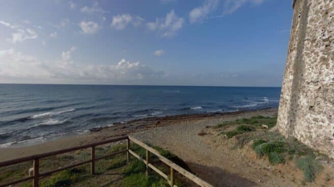 Costa de Marbella, cerca del lugar donde se ha encontrado el cadáver. Costa de Marbella, cerca del lugar donde se ha encontrado el cadáver.