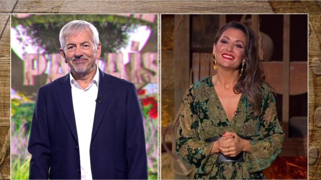 Carlos Sobera y Nagore Robles, en 'Pesadilla en el paraíso'