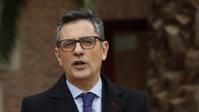 El ministro de Presidencia, Félix Bolaños, este miércoles en Madrid.
