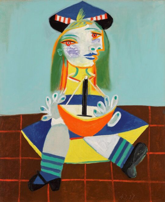 'Chica en una barca' es el primer retrato de Maya Picasso que sale a subasta desde 1999.