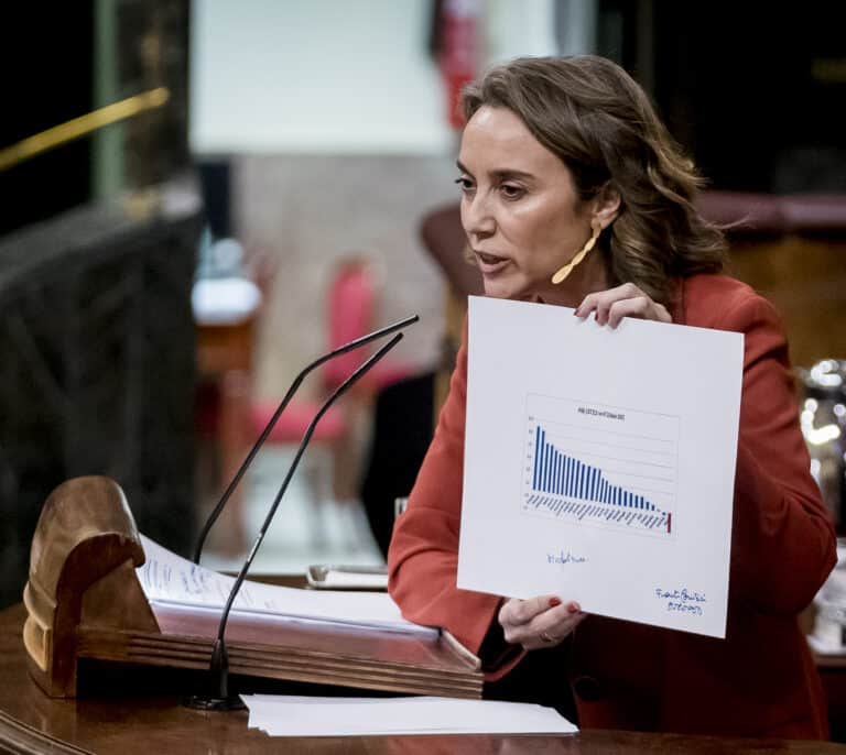 Cuca Gamarra: "Los españoles tienen una buena noticia, del sanchismo se sale en 2023"