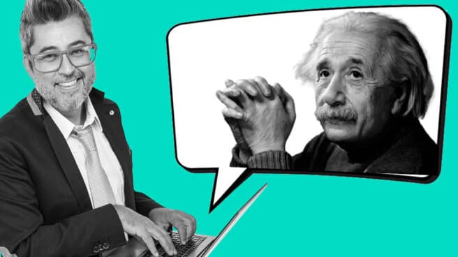 Juanma Ortega y Albert Einstein