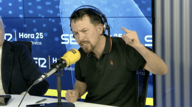 Pablo Iglesias advierte al PSOE: "Si Pedro Sánchez pacta el 'sí es sí' con el PP, lo pagará" Pablo Iglesias en el programa de Cadena SER, 'Hora 25', a 30 de enero de 2023
