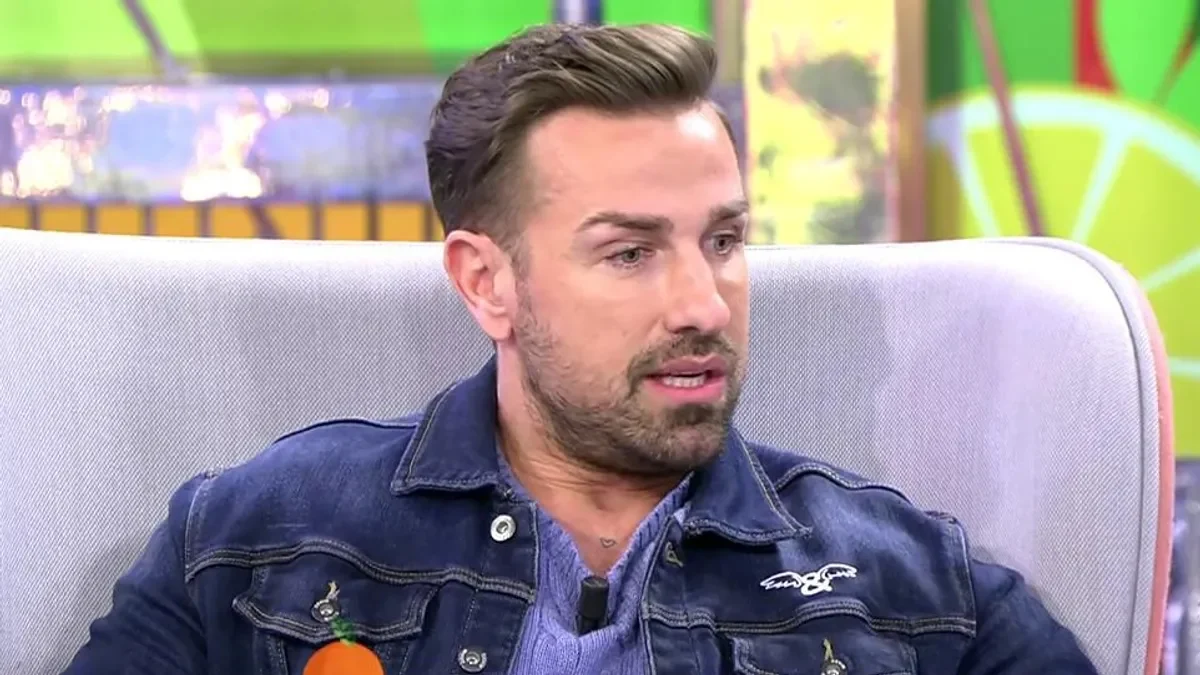 Rafa Mora en el programa de 'Sálvame'