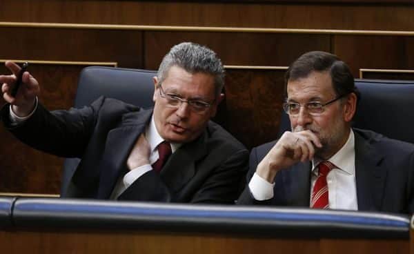 rajoy_gallardon_soraya_aborto_feijoo_pp