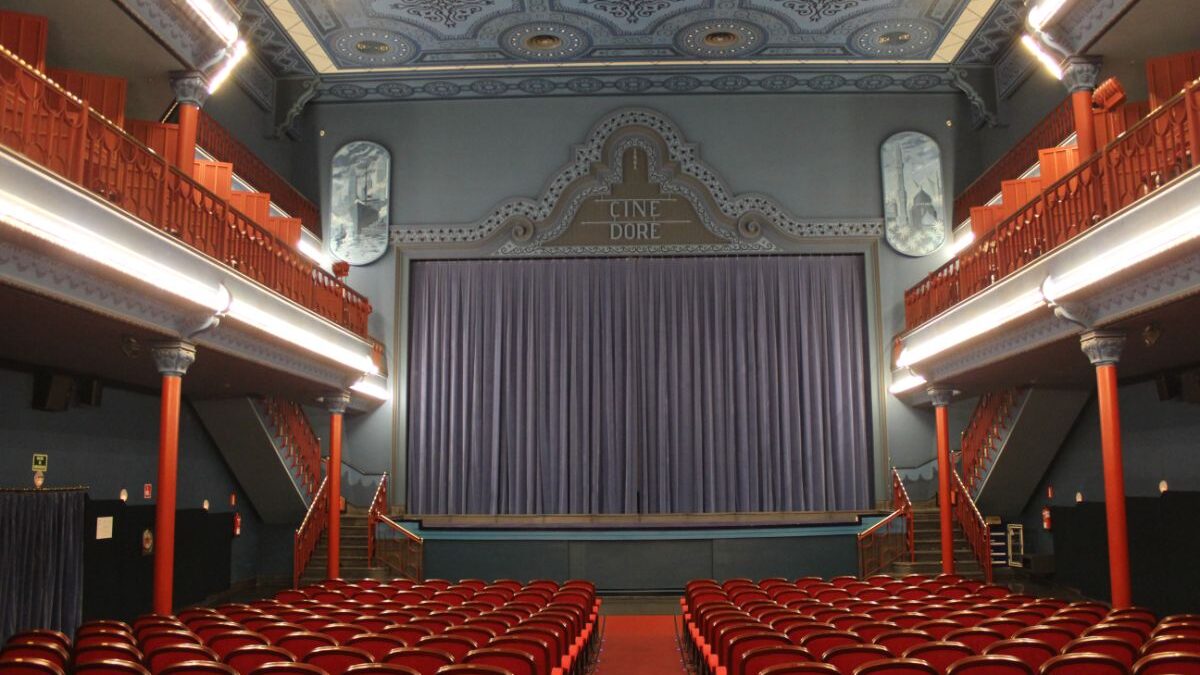 Cine Doré de Madrid, donde se proyectan la mayoría de las películas de la Filmoteca.