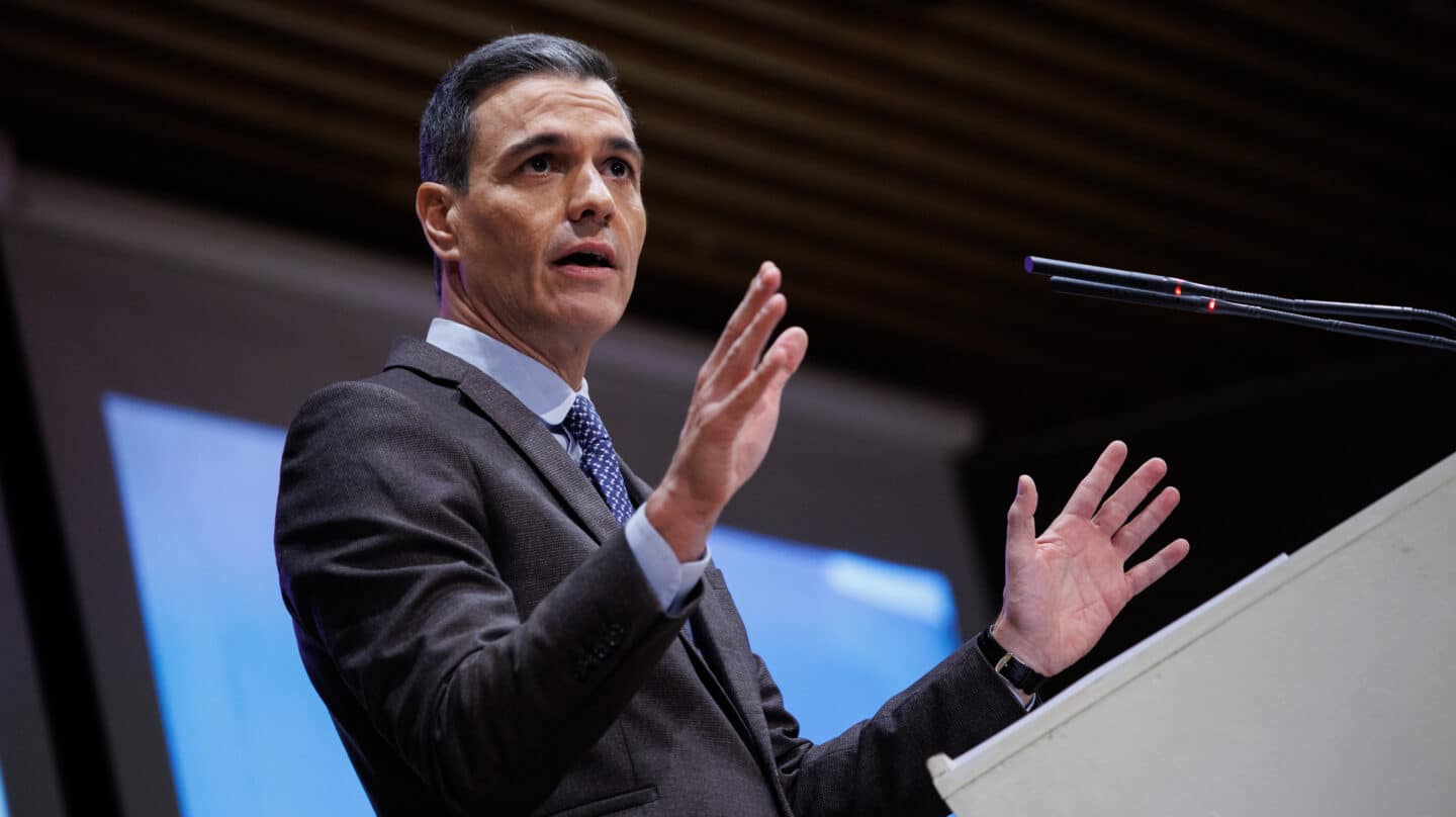 El presidente del Gobierno, Pedro Sánchez, interviene en la inauguración de las Jornadas Confederales de Acción Sindical de UGT