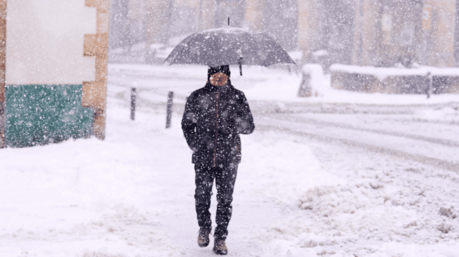 Temporal en España en enero 2023 provocado por la borrasca Fien que ha dejado las primeras nevadas del año