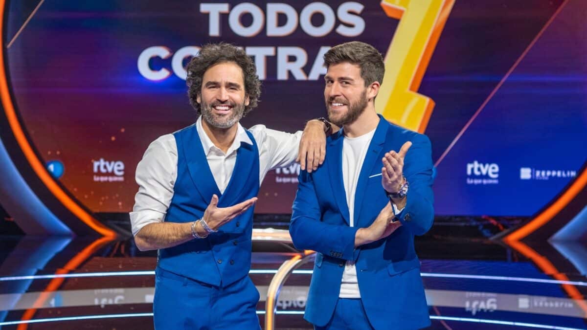 Raúl Gómez y Rodrigo Vázquez, en el formato 'Todos contra 1' de RTVE