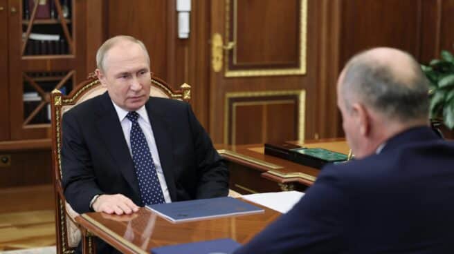 Vladimir Putin, este jueves en el Kremlin. Vladimir Putin, este jueves en el Kremlin.