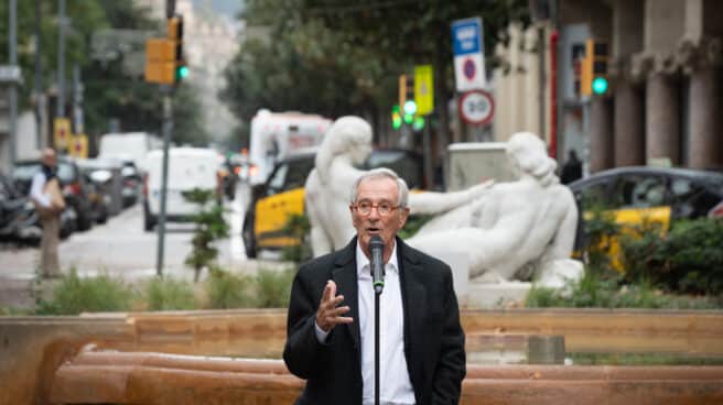 Xavier Trias, exalcalde y candidato de Junts en Barcelona, durante una rueda de prensa el pasado 13 de diciembre.