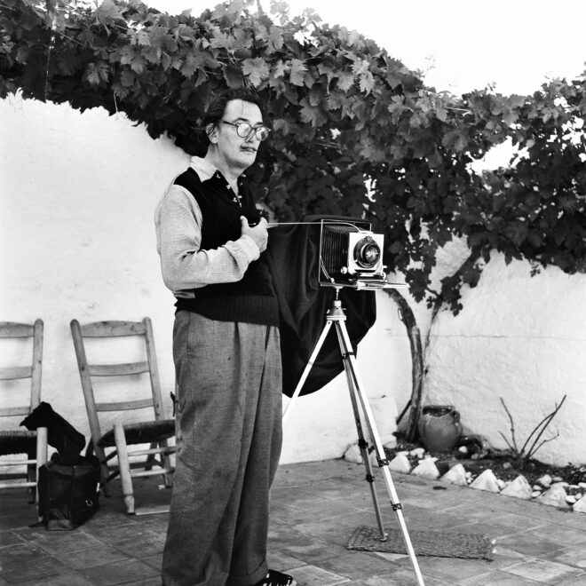 Dalí en Cadaqués.