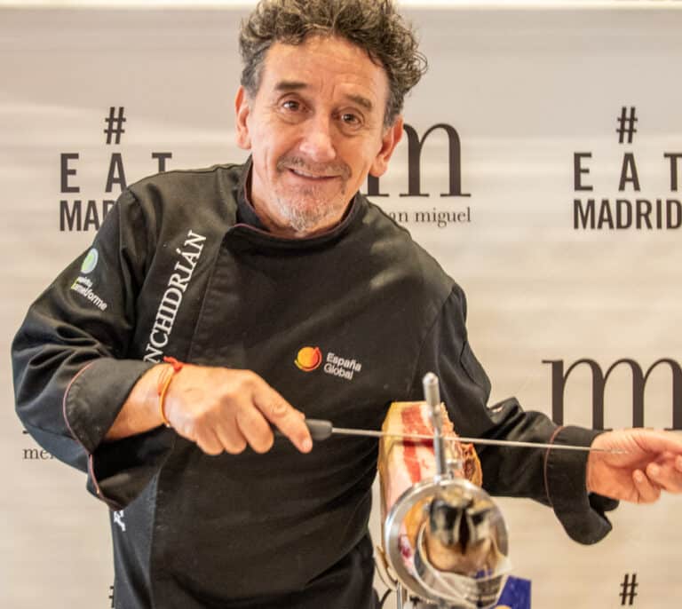 El maestro jamonero Florencio Sanchidrián apadrina el ibérico de Extremadura