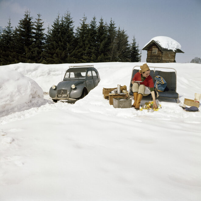 “Florette Lartigue de picnic”, 1965. Jacques Henri Lartigue