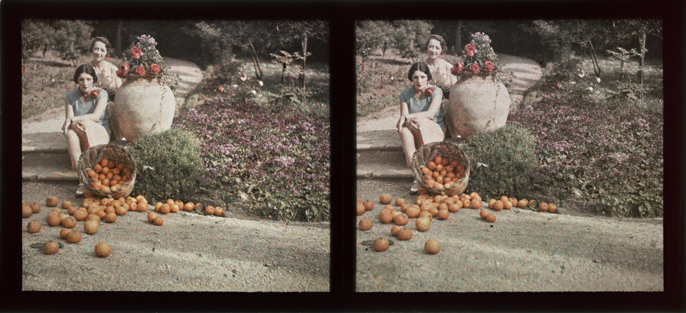 Madeleine Messager y Germaine Chalom, Cannes, 1927. Jacques Henri Lartigue