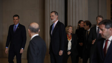 Aragonès y Colau repiten el desplante al Rey y a Pedro Sánchez en la inauguración del Mobile