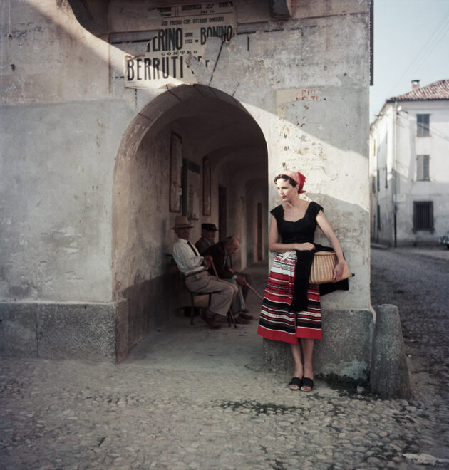 “Florette Lartigue posando para un anuncio”, Piozzo, 1960.