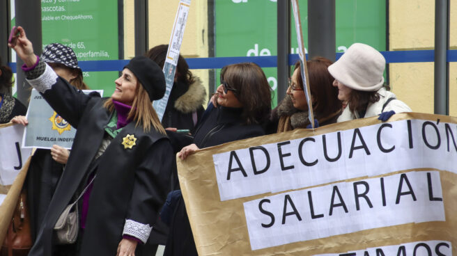 El comité de huelga de los letrados de la administración de Justicia. El comité de huelga de los letrados de la administración de Justicia.