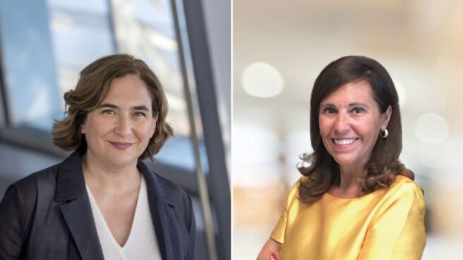 A1-3563878-1 Ada Colau y María José Tarancón