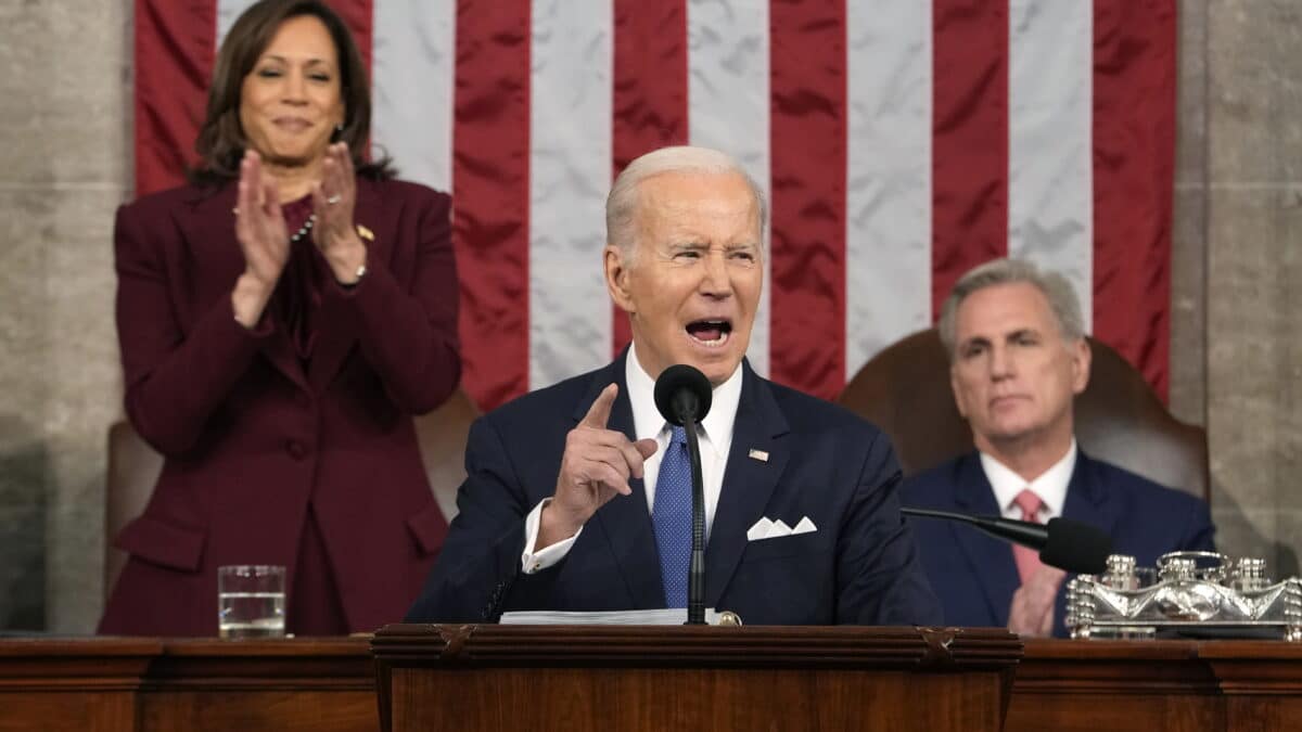 Biden en su segundo discurso del estado de la Unión