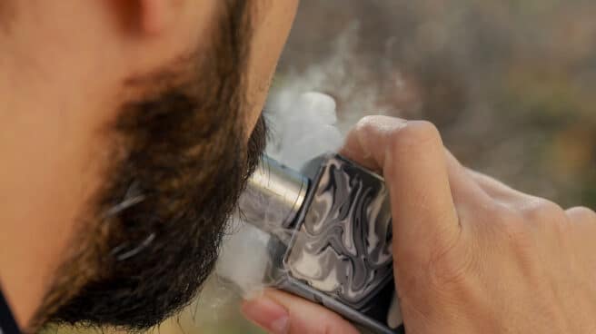 Imagen de un vapeo. Imagen de un vapeo.