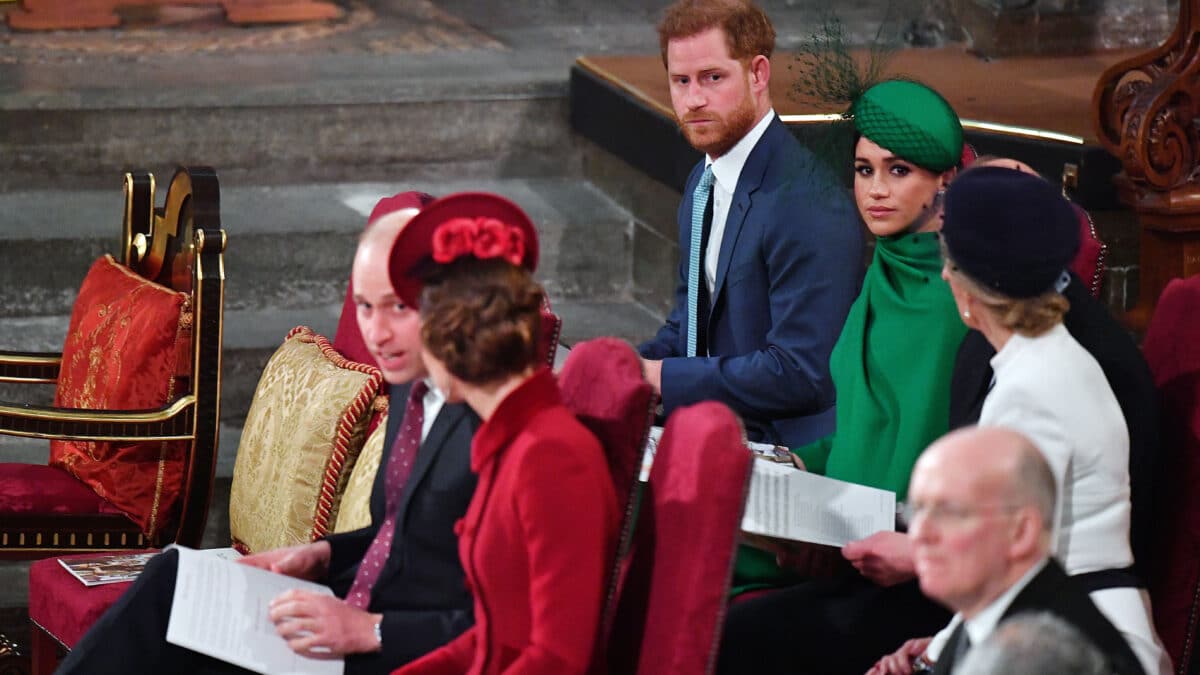 Meghan y Harry en su último evento público antes de abandonar la Familia Real británica