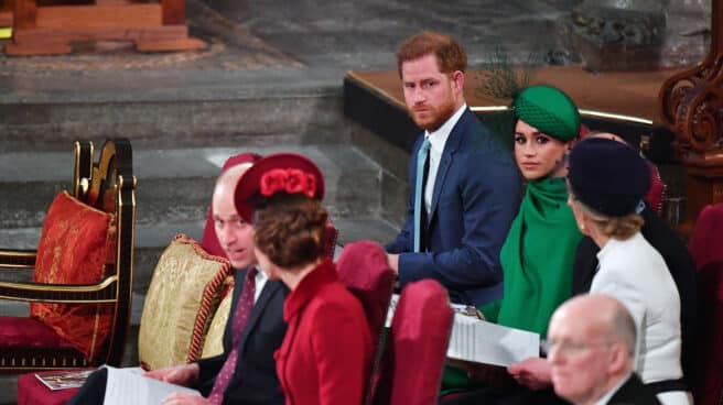 Meghan y Harry en su último evento público antes de abandonar la Familia Real británica