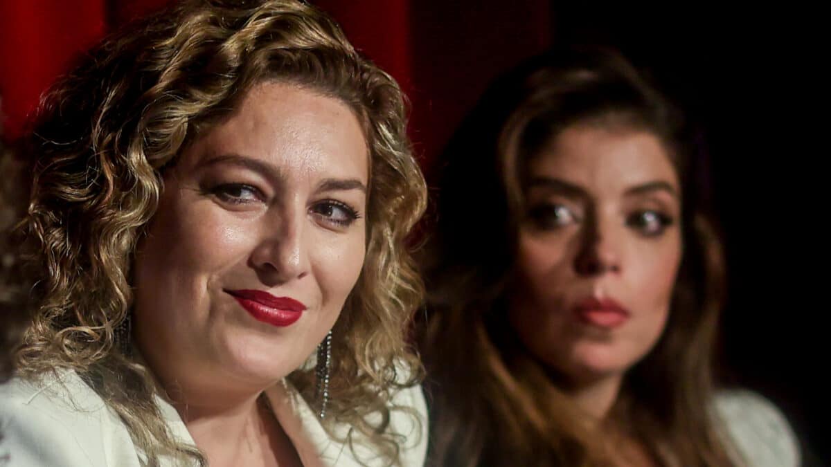 Estrella Morente, junto a su hermana Soleá.